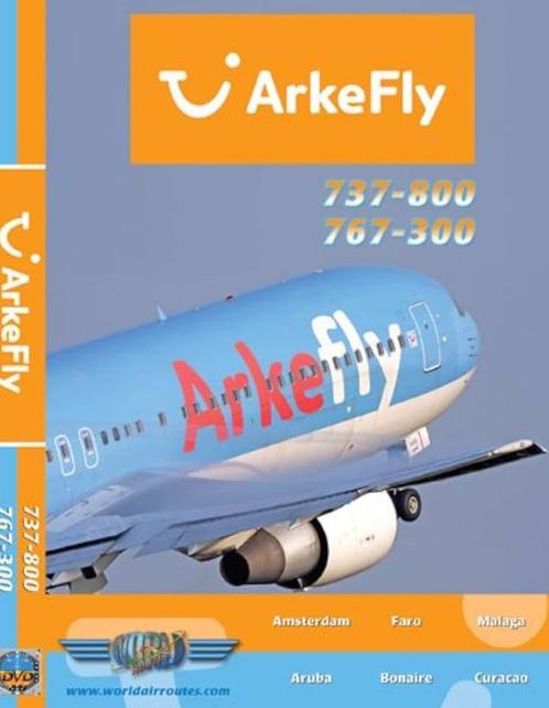 ArkeFly 737-800 / 767-300 Cockpit DVD Just Planes Videos, Verzamelen, Luchtvaart en Vliegtuigspotten, Zo goed als nieuw, Overige typen