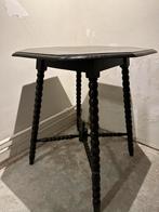 Antieke hoektafel met bolpoten, Ophalen of Verzenden