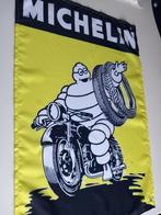 MICHELIN RETRO BANNER 60X90 MET BEVESTIGGINGS OGEN, Verzenden, Nieuw