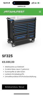 Gevulde werkbank, Ophalen, Nieuw