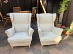 2xStrandmon oorfauteuil van Ikea, Huis en Inrichting, Fauteuils, Ophalen, Zo goed als nieuw, Ikea