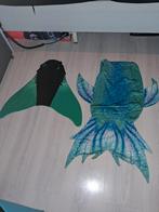 Zeemeermin staat, Kinderen en Baby's, Kinderkleding | Kinder-zwemkleding, Ophalen of Verzenden, Zo goed als nieuw, Meisje, Zwem-accessoire