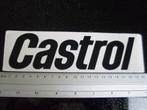 grote ruit sticker castrol logo zwart, Verzamelen, Stickers, Merk, Zo goed als nieuw, Verzenden