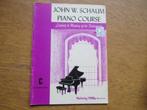 John w.schaum - piano cource c, Verzenden, Gebruikt, Piano