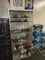 2x Helioz Vitrinekast - 180x80x40 Aluminium, Huis en Inrichting, Kasten | Vitrinekasten, Ophalen, Onbekend, 50 tot 100 cm, Glas