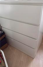 Ikea Malm ladekast met 4 lades - goede staat, Huis en Inrichting, Kasten | Ladekasten, Kunststof, Zo goed als nieuw, 3 of 4 laden
