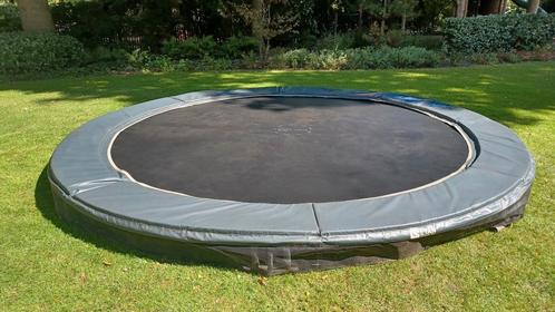 Etan trampoline inground 425cm, Kinderen en Baby's, Speelgoed | Buiten | Trampolines, Zo goed als nieuw, Ophalen