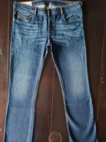 ZGAN CLASSIC DIESEL ZATINY BOOTCUT STRETCH JEANS SIZE 36/34! beschikbaar voor biedingen