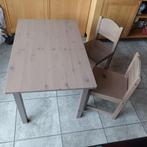 Kindertafel met twee stoeltjes, Ophalen, Gebruikt, Tafel(s) en Stoel(en)