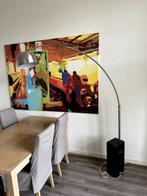 Booglamp Eettafel | Staand | RVS, Huis en Inrichting, Lampen | Hanglampen, Overige materialen, Gebruikt, Ophalen, 75 cm of meer