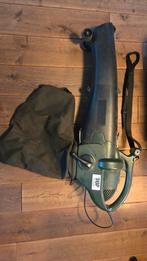 Krachtige elektrische bladblazer / zuiger, Ophalen, Gebruikt, Elektrisch, Met neuswiel