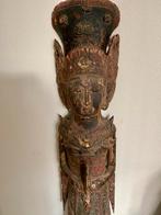 Balinees houten beeld Bali Balinese Indonesie Indonesisch, Antiek en Kunst, Ophalen