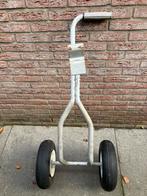 Gebruikte tweewielige handtrailer, Ophalen, Gebruikt