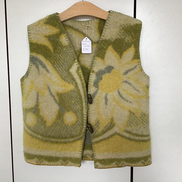 Heerlijk warme 100% wollen deken bodywarmer, maat 110,116, Kinderen en Baby's, Kinderkleding | Maat 110, Nieuw, Jongen of Meisje