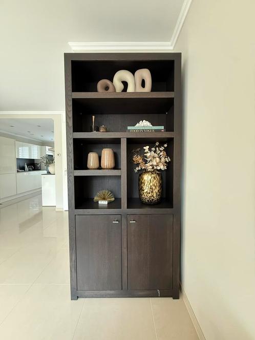 Buffetkast/Kast/boekenkast/woonkamer/ maatwerk eiken, Huis en Inrichting, Kasten | Buffetkasten, 200 cm of meer, 25 tot 50 cm