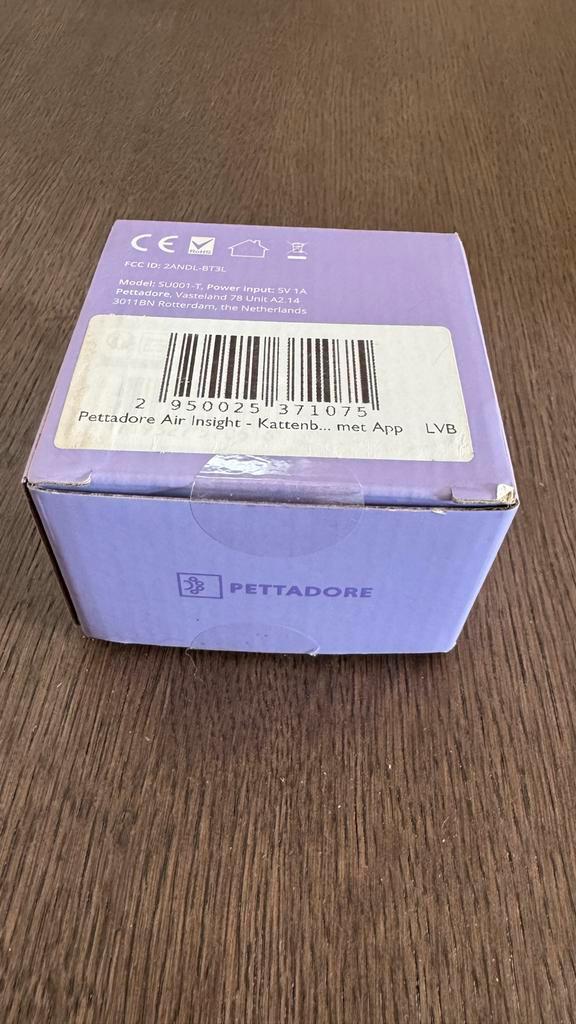 Pettadore Air Insight geurverwijderaar, Dieren en Toebehoren, Overige Dieren-accessoires, Nieuw, Ophalen of Verzenden