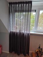 2x Inbetween gordijn, Huis en Inrichting, 200 cm of meer, Zo goed als nieuw, Grijs, 50 tot 100 cm