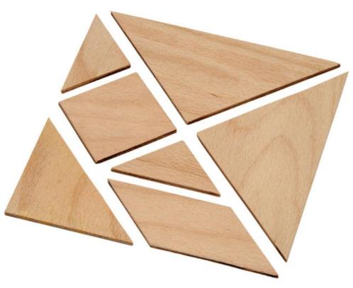 Tangram te huur, Hobby en Vrije tijd, Feestartikelen | Verhuur, Zo goed als nieuw, Overige, Ophalen