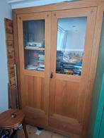 Teak houten buffetkast, Huis en Inrichting, Kasten | Buffetkasten, Ophalen, Gebruikt, 100 tot 150 cm, Teakhout