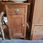 Brocante oude grenen nachtkastje, Ophalen