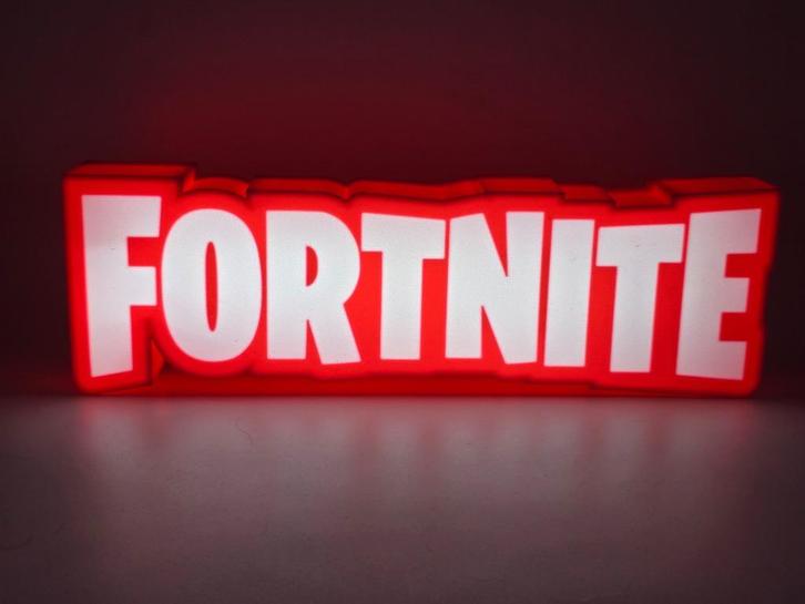 Fortnite lichtbox, Kinderen en Baby's, Kinderkamer | Inrichting en Decoratie, Nieuw, Lamp, Ophalen of Verzenden