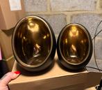 Kaarshouder “ei” zwart/goud set, Huis en Inrichting, Zwart, Ophalen of Verzenden, Zo goed als nieuw, Metaal