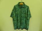 Heren batik blouse overhemd korte mouwen | HIP 2eHands |, Kleding | Heren, Overhemden, Groen, Gedragen, Halswijdte 41/42 (L), Ophalen of Verzenden