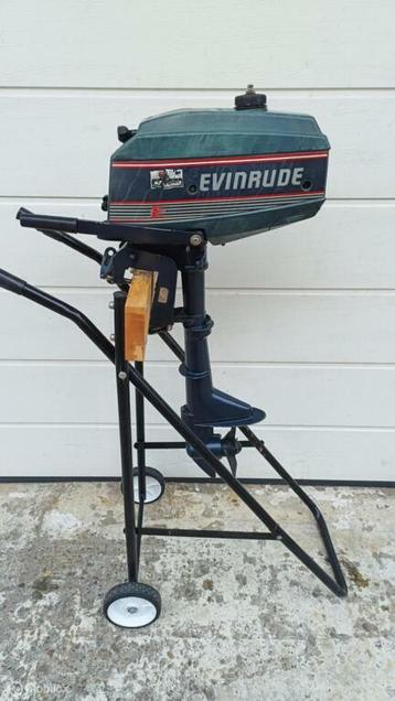 Evinrude 2.3 pk 2 takt kortstaart beschikbaar voor biedingen