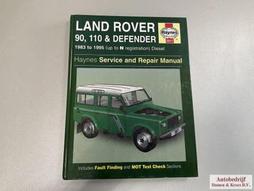 Service and Repair Manual Land Rover 90, 110 & Devender Hayn beschikbaar voor biedingen
