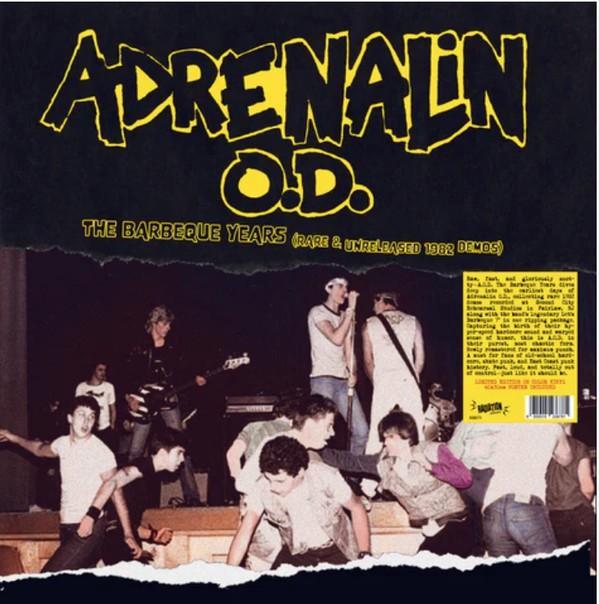 Adrenalin O.D. ‎– The Barbeque Years lp hardcore punk  nieuw, Cd's en Dvd's, Vinyl | Hardrock en Metal, Nieuw in verpakking, Ophalen of Verzenden