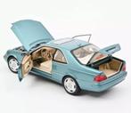 MERCEDES BENZ CL600 CUP 1997 BLAUW MET. 1/18 NOREV 183448, Verzenden, Nieuw, Auto, Norev