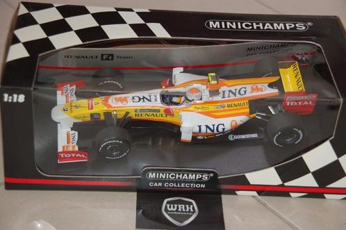 1:18 RENAULT R29 NO8 ING F1 Minichamps WRH, Hobby en Vrije tijd, Modelauto's | 1:18, Zo goed als nieuw, Auto, MiniChamps, Verzenden