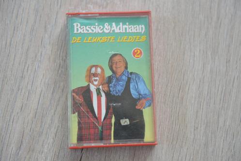 MC = BASSIE & ADRIAAN = DE LEUKSTE LIEDJES 2, Cd's en Dvd's, Cassettebandjes, Origineel, Kinderen en Jeugd, 1 bandje, Verzenden