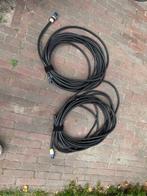 2x 15 meter speaker kabel (4x 2.5mm2) + Neutrik NL4 pluggen, Ophalen, Gebruikt, Speaker of Versterker