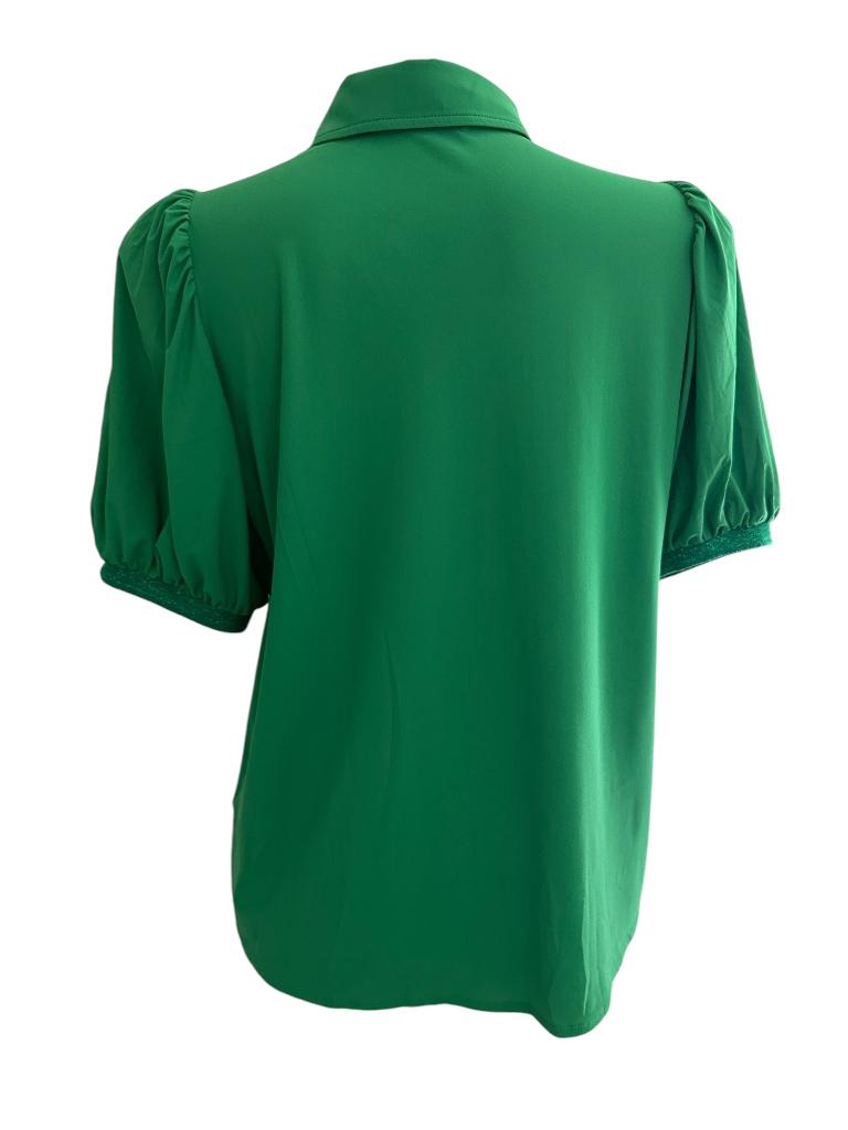 Studio Anneloes blouse S, Maat 38/40 (M), Ophalen of Verzenden, Zo goed als nieuw, Groen