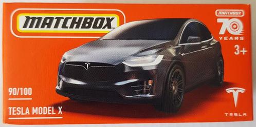 Matchbox Tesla Model X Box, Kinderen en Baby's, Speelgoed | Speelgoedvoertuigen, Nieuw, Ophalen of Verzenden