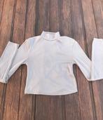 Amisu Col shirt met open achterkant, Beige, Ophalen of Verzenden, Lange mouw, Maat 36 (S)