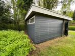 Garagebox/opslagbox Emmen 43m2 eigen grond, met stroom, Huizen en Kamers, Garages en Parkeerplaatsen, Drenthe