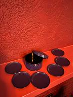 Lonborg Onderzetters - Jaren 70 - Compleet, Huis en Inrichting, Keuken | Servies, Overige materialen, Overige typen, Ophalen of Verzenden