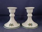 Spode Christmas Tree - 2 porseleinen kandelaars kerstservies, Overige typen, Ophalen of Verzenden, Zo goed als nieuw, Overige stijlen