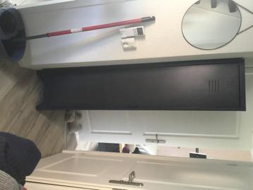 Kast Locker donkergrijs binnenkant 4 legplanken!