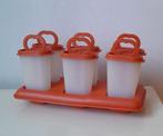 Vintage Tupperware ijsjes houder maker, Huis en Inrichting, Keuken | Tupperware, Ophalen of Verzenden, Gebruikt, Oranje, Overige typen