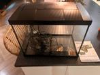 Te koop zgan aquarium, Dieren en Toebehoren, Vissen | Aquaria en Toebehoren, Ophalen, Zo goed als nieuw, Verlichting of Verwarming