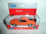 Welly - 1970 Ford Mustang Boss 302 (oranje) 1:36, Ophalen of Verzenden, Nieuw, Auto