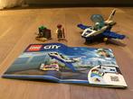 LEGO 60206 City Luchtpolitie Vliegtuigpatrouille, Complete set, Ophalen of Verzenden, Lego, Zo goed als nieuw