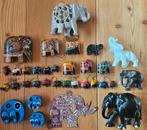 Collectie olifantenbeeldjes - Divers materiaal, Ophalen of Verzenden, Gebruikt