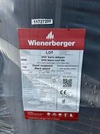 Zwart Geglazuurde VHV Vario Dakpannen (2e Keus) - 105m2, Doe-het-zelf en Verbouw, Ophalen, Gebruikt, Steen of Klei, Zwart