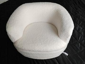 NIEUW IN DOOS Teddy creme kinderstoel fauteuil  beschikbaar voor biedingen