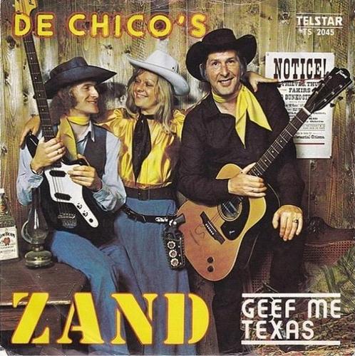 ‼️ GEZOCHT ‼️ De Chico’s - Zand/Geef Me Texas, Cd's en Dvd's, Vinyl | Nederlandstalig, Zo goed als nieuw, Ophalen of Verzenden