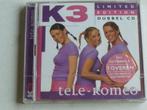 K3 Tele romeo limited edition dubbel cd incl karaokes(c2), Cd's en Dvd's, Verzenden